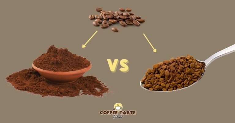 ground coffee vs instant coffee coffee taste corner