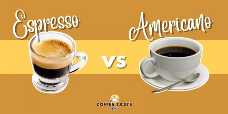 americano vs espresso difference