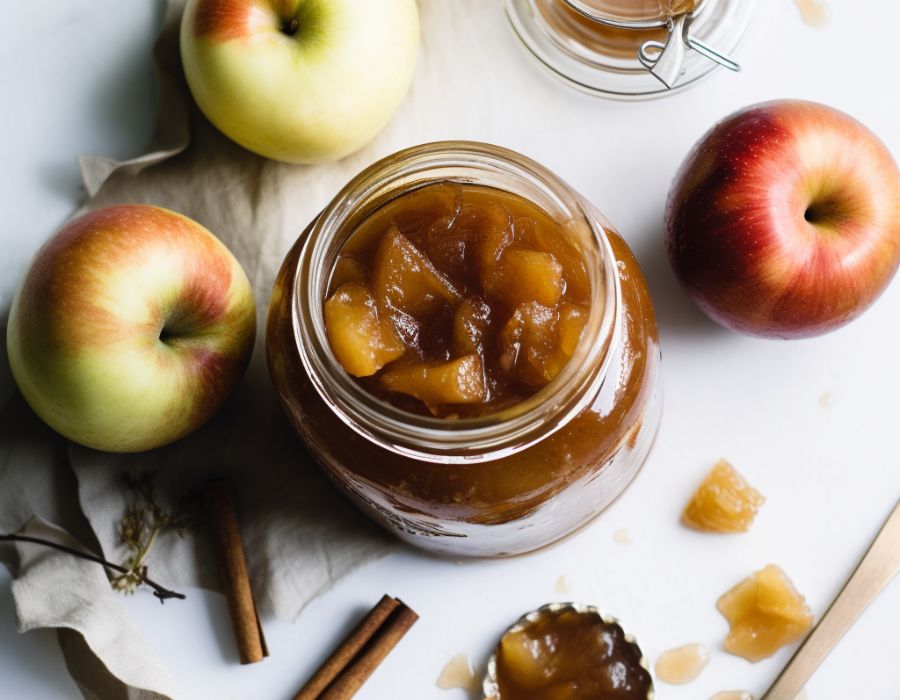 homemade apple crisp syrup