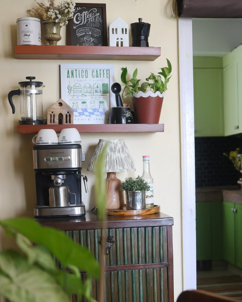 coffee station at home