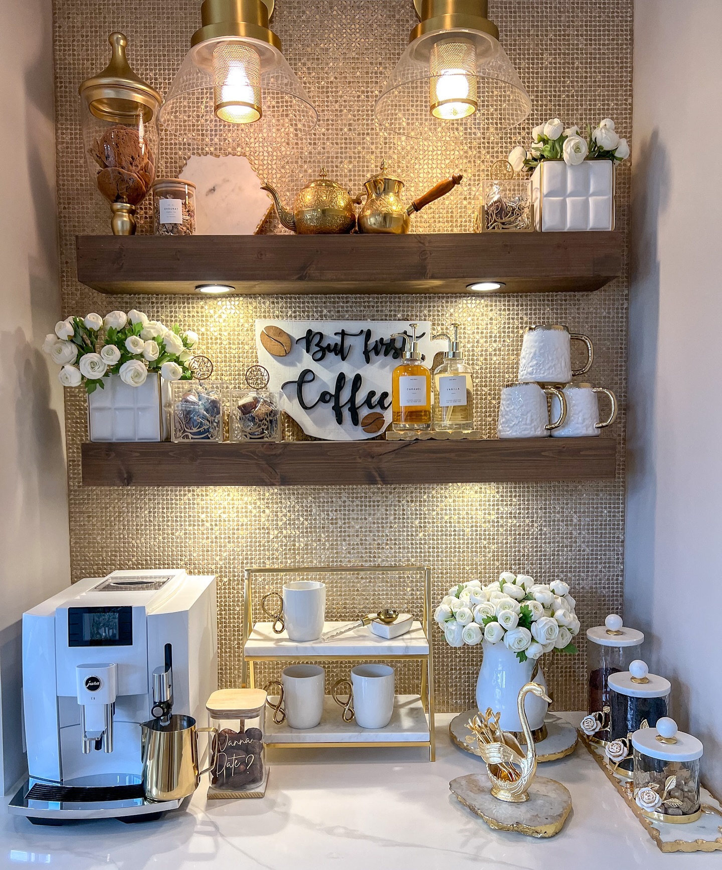 How to Set Up a Stylish Coffee Bar Station at Home