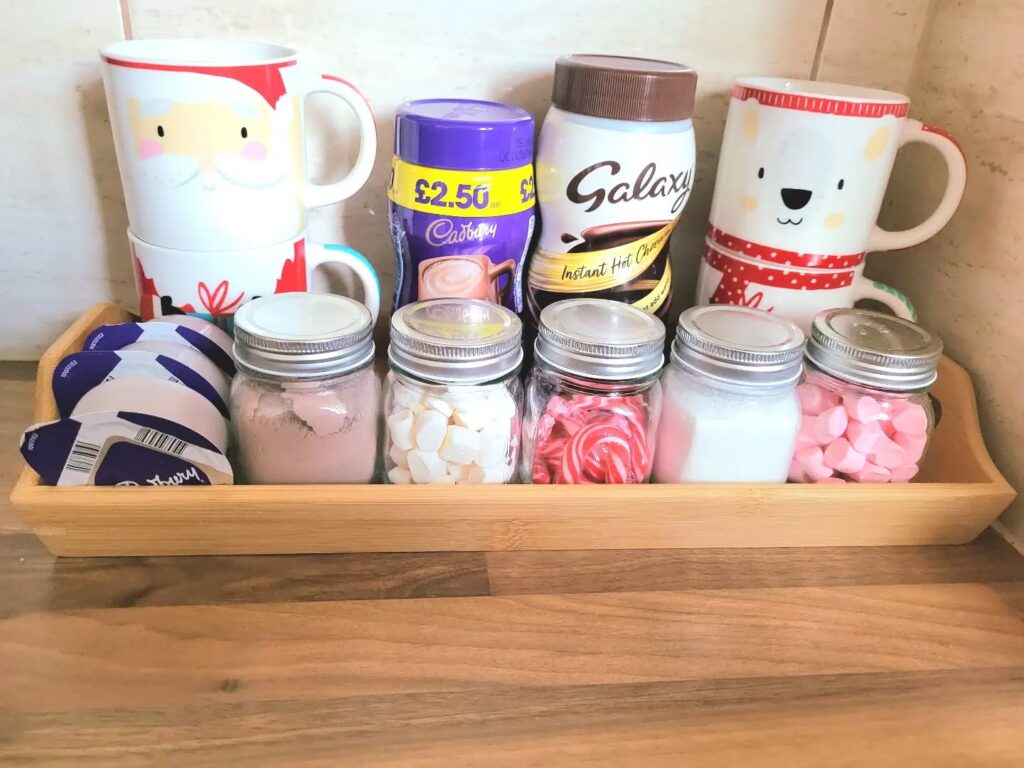 The Easiest Hot Chocolate Station