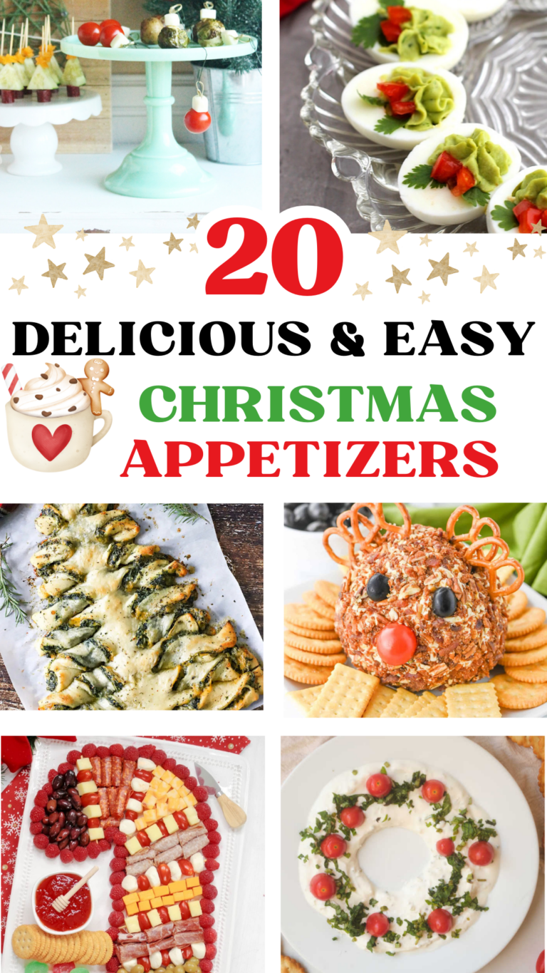 20 Easy Christmas Appetizers for Holiday Parties