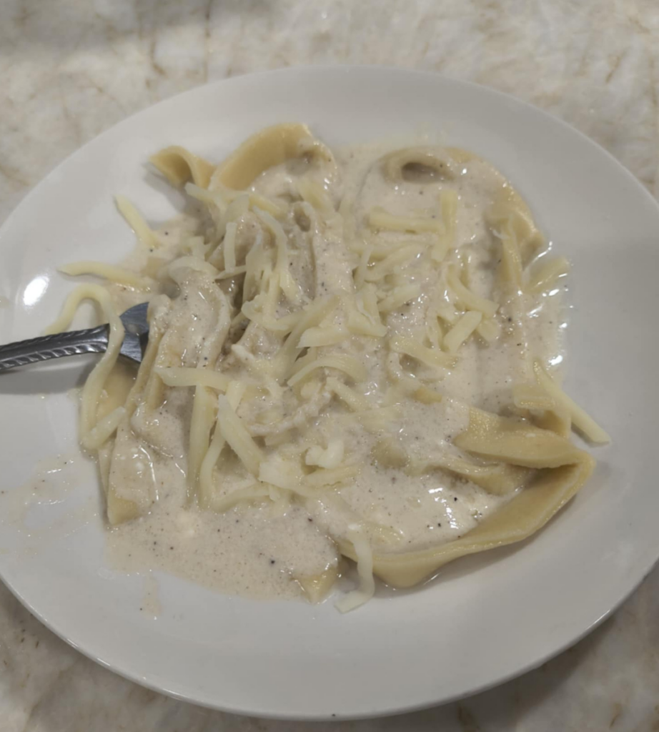 cottage cheese fettuccini alfredo